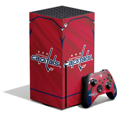 NHL Washington Capitals Home Jersey Xbox Series X Bundle Skin