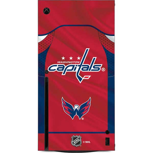NHL Washington Capitals Home Jersey Xbox Series X Console Skin