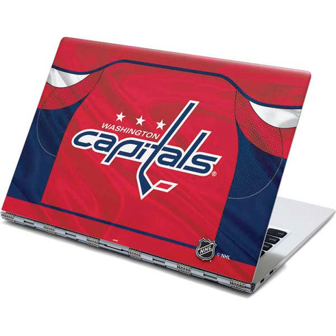 NHL Washington Capitals Home Jersey Yoga 910 2-in-1 14in Touch-Screen Skin