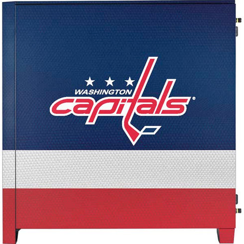 NHL Washington Capitals Jersey Corsair 4000D Tempered Glass Mid-Tower ATX Case Skin