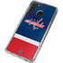 NHL Washington Capitals Jersey Galaxy A21 Clear Case