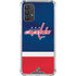 NHL Washington Capitals Jersey Galaxy A32 5G Clear Case