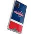 NHL Washington Capitals Jersey Galaxy A71 5G Clear Case