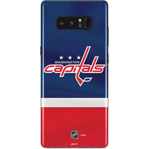 NHL Washington Capitals Jersey Galaxy Note 8 Skin