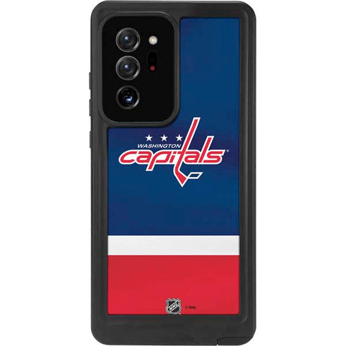 NHL Washington Capitals Jersey Galaxy Note20 Ultra 5G Waterproof Case