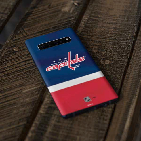 NHL Washington Capitals Jersey Galaxy S10 Plus Skin