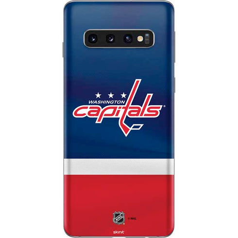 NHL Washington Capitals Jersey Galaxy S10 Skin