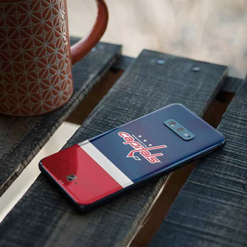 NHL Washington Capitals Jersey Galaxy S10e Skin