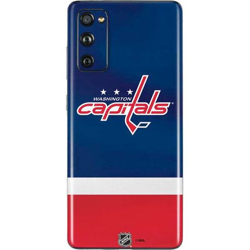 NHL Washington Capitals Jersey Galaxy S20 Fan Edition Skin