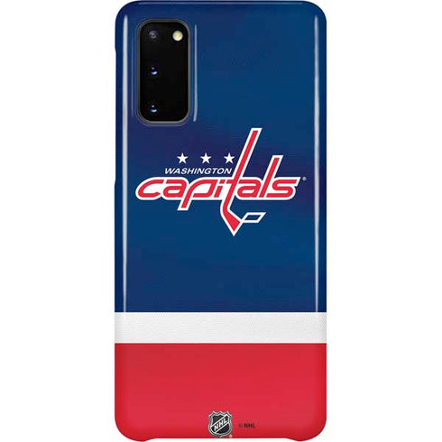 NHL Washington Capitals Jersey Galaxy S20 Lite Case