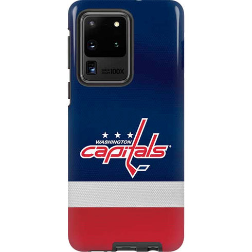 NHL Washington Capitals Jersey Galaxy S20 Ultra 5G Pro Case