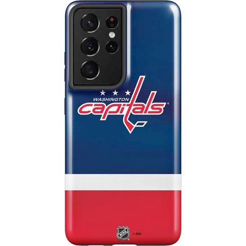 NHL Washington Capitals Jersey Galaxy S21 Ultra 5G Pro Case