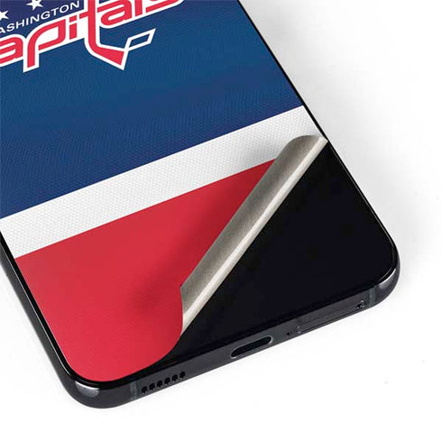 NHL Washington Capitals Jersey Galaxy S22 Plus Skin