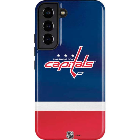 NHL Washington Capitals Jersey Galaxy S22 Pro Case