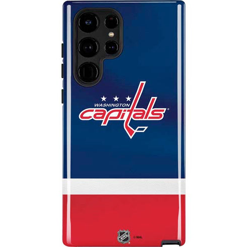 NHL Washington Capitals Jersey Galaxy S22 Ultra Pro Case