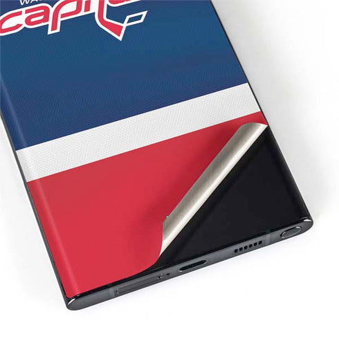 NHL Washington Capitals Jersey Galaxy S22 Ultra Skin