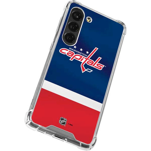 NHL Washington Capitals Jersey Galaxy S23 Clear Case