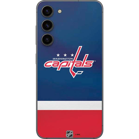 NHL Washington Capitals Jersey Galaxy S23 Plus Skin