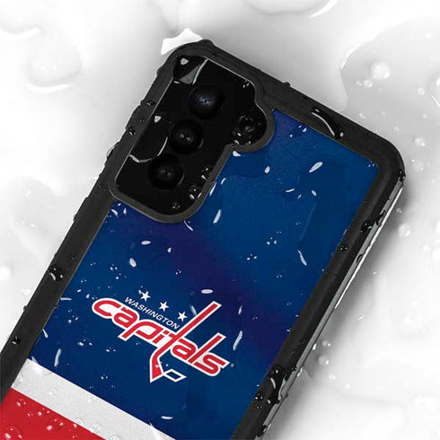 NHL Washington Capitals Jersey Galaxy S23 Waterproof Case