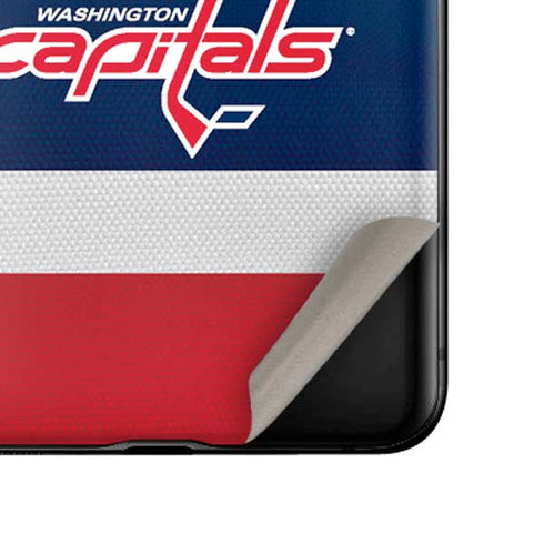 NHL Washington Capitals Jersey Galaxy Z Flip Skin