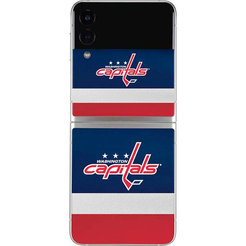 NHL Washington Capitals Jersey Galaxy Z Flip3 5G Skin