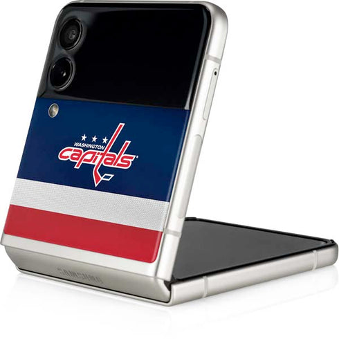 NHL Washington Capitals Jersey Galaxy Z Flip3 5G Skin
