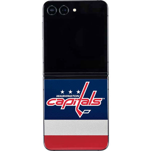 NHL Washington Capitals Jersey Galaxy Z Flip5 5G Skin
