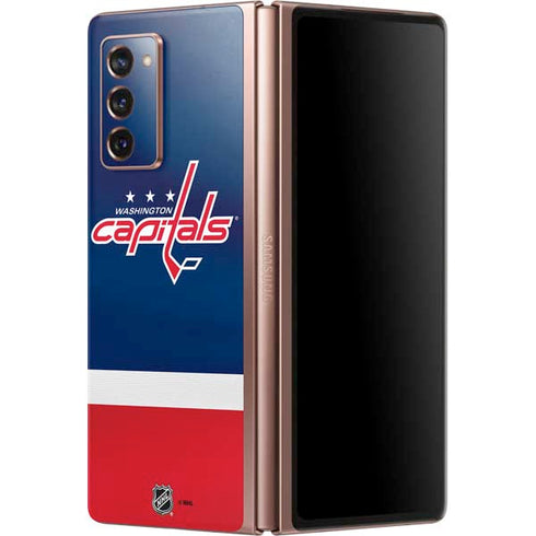 NHL Washington Capitals Jersey Galaxy Z Fold2 5G Skin