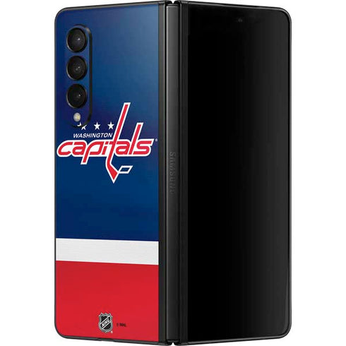 NHL Washington Capitals Jersey Galaxy Z Fold3 5G Skin