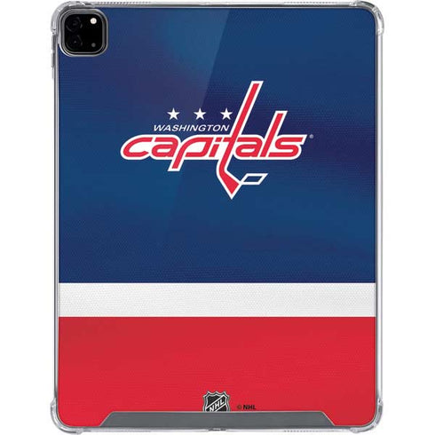 NHL Washington Capitals Jersey iPad Pro 12.9in (2020) Clear Case