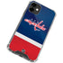 NHL Washington Capitals Jersey iPhone 12 Clear Case