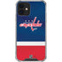 NHL Washington Capitals Jersey iPhone 12 Mini Clear Case