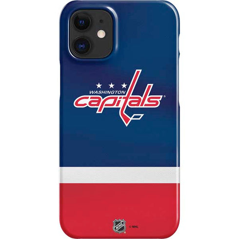 NHL Washington Capitals Jersey iPhone 12 Mini Lite Case