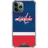 NHL Washington Capitals Jersey iPhone 12 Pro Clear Case