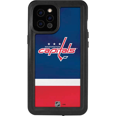 NHL Washington Capitals Jersey iPhone 12 Pro Max Waterproof Case