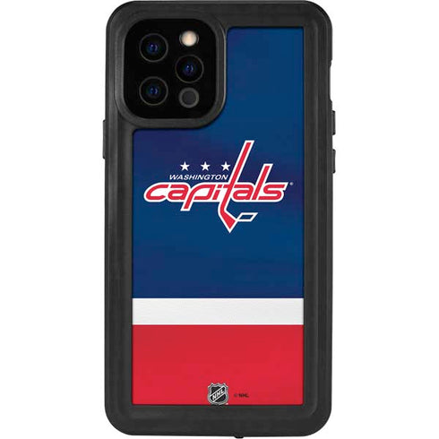 NHL Washington Capitals Jersey iPhone 12 Pro Waterproof Case