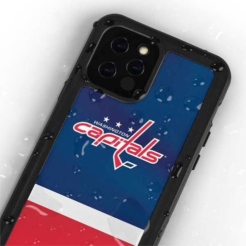 NHL Washington Capitals Jersey iPhone 12 Pro Waterproof Case