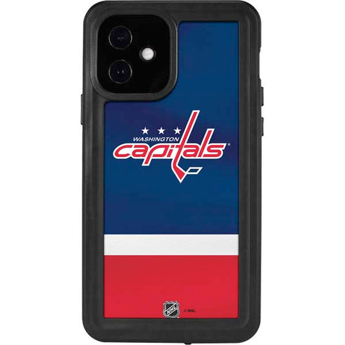 NHL Washington Capitals Jersey iPhone 12 Waterproof Case