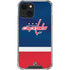 NHL Washington Capitals Jersey iPhone 13 Clear Case