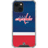 NHL Washington Capitals Jersey iPhone 13 Mini Clear Case