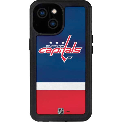 NHL Washington Capitals Jersey iPhone 13 Mini Waterproof Case