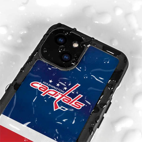 NHL Washington Capitals Jersey iPhone 13 Mini Waterproof Case