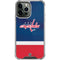 NHL Washington Capitals Jersey iPhone 13 Pro Max Clear Case