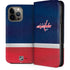 NHL Washington Capitals Jersey iPhone 13 Pro Max Folio Case