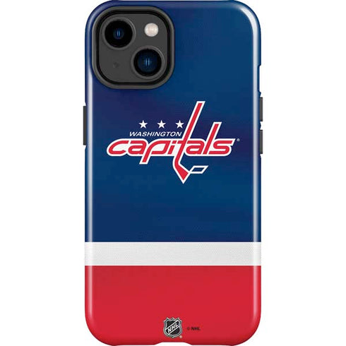 NHL Washington Capitals Jersey iPhone 15 Plus Impact Case