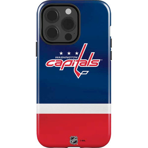 NHL Washington Capitals Jersey iPhone 15 Pro Impact Case
