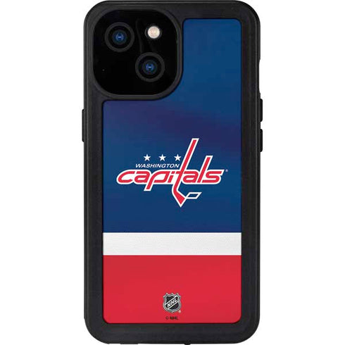 NHL Washington Capitals Jersey iPhone 15 Waterproof Case