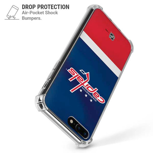 NHL Washington Capitals Jersey iPhone 7/8 Plus Clear Case