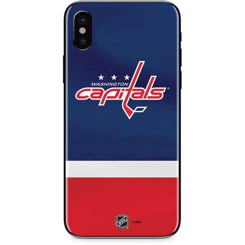 NHL Washington Capitals Jersey iPhone XS Max Skin