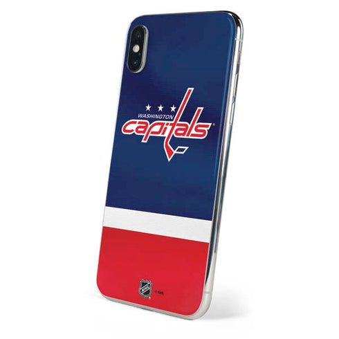 NHL Washington Capitals Jersey iPhone XS Skin